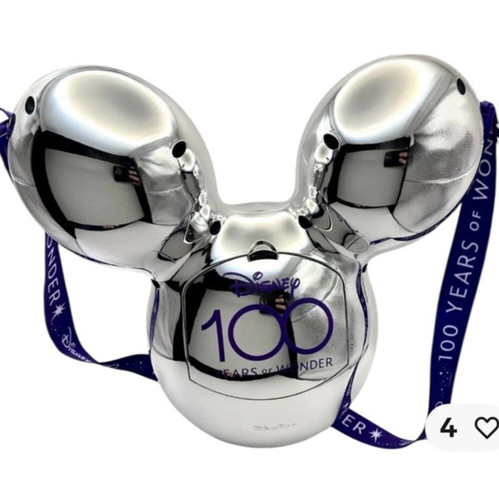 Disney 100 Years of Wonder Mickey Ballon Collectible Popcorn Bucket Disneyland. - Picture 4 of 6